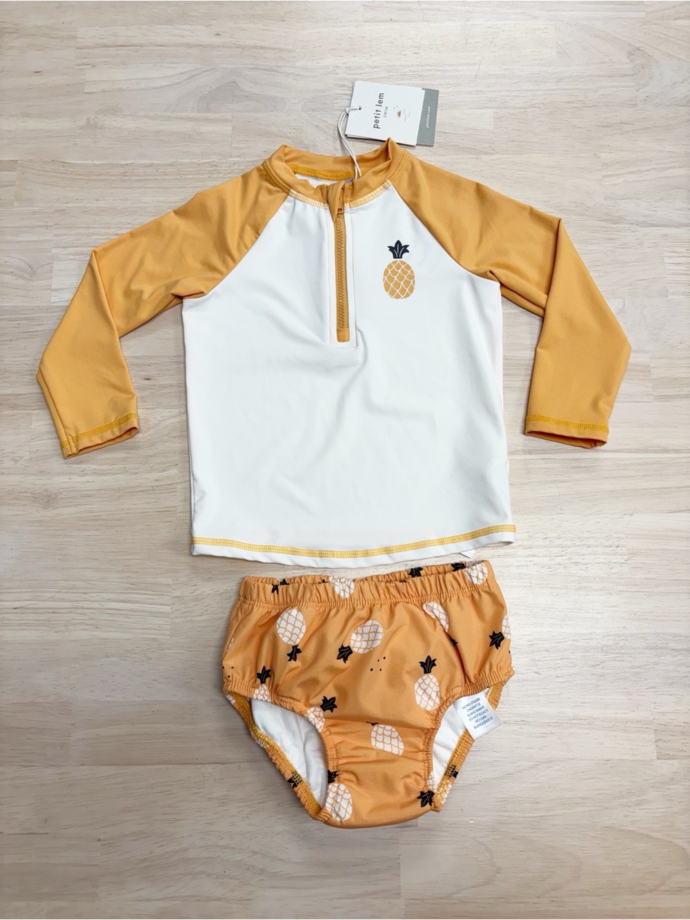 New Petit Lem two piece swim set